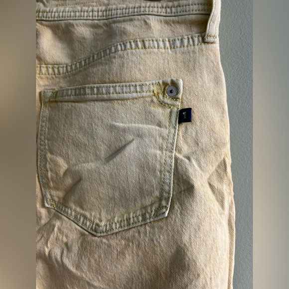 Anthropologie Pilcro The Slim Boyfriend yellow jeans - Picture 6 of 10